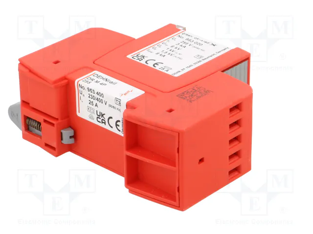 DEHN Limitador de sobretensiones Tipo 3 3kA para raíl DIN DEHN Limitador de sobretensiones Tipo 3 3kA para raíl DIN