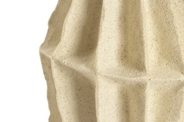 DKD Home Decor Jarrón de Resina Rugoso Crudo Waterproof