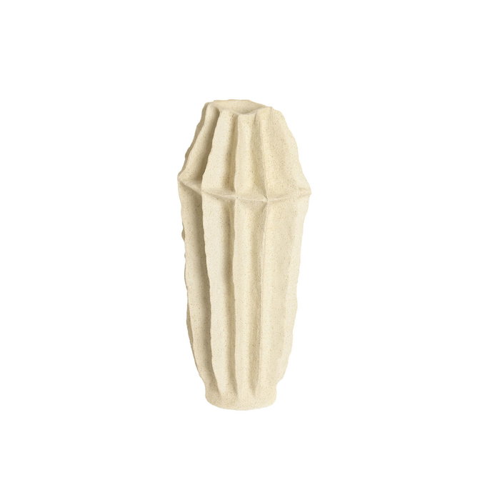 DKD Home Decor Jarrón de Resina Rugoso Crudo Waterproof
