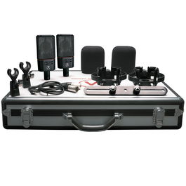 Austrian Audio OC818 Dual Set Plus Micrófono de Condensador Cardioide Negro con Accesorios