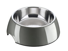 Hunter Comedero de Melamina Gris 160 mL (Set de 2) inevitable