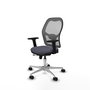PIQUERAS Y CRESPO Silla de oficina Jorquera con mecanismo Sincro/Traslack en Gris