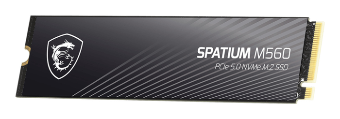 MSI Spatium M560 M.2 2280 SSD 1 TB PCIe Gen5 x4 NVMe
