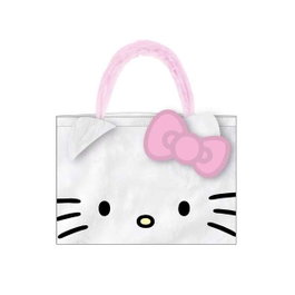 Cerdá Bolsa Shopping Peluche Hello Kitty Blanca 30.0 x 37.0 x 8.0 cm