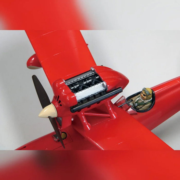 Fine Savoia S.21F Versión 2 Seaplane Model Kit & Gina Figura Porco Rosso 1/48 Fine Savoia S.21F Versión 2 Seaplane Model Kit & Gina Figura Porco Rosso 1/48