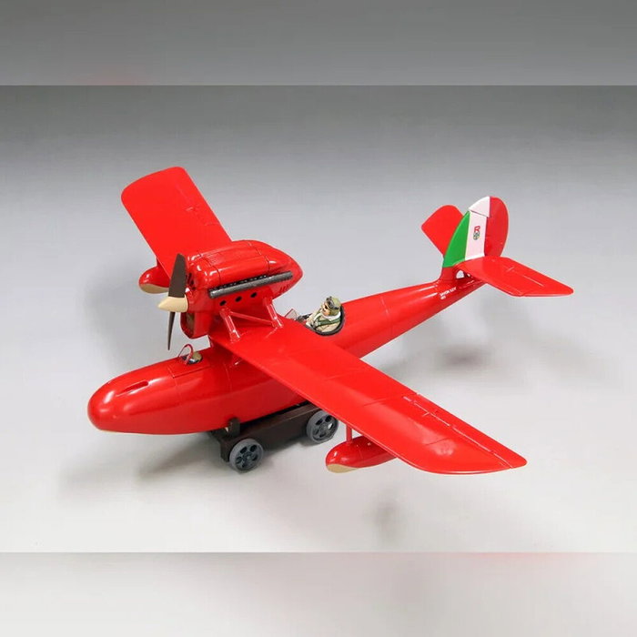 Fine Savoia S.21F Versión 2 Seaplane Model Kit & Gina Figura Porco Rosso 1/48 Fine Savoia S.21F Versión 2 Seaplane Model Kit & Gina Figura Porco Rosso 1/48