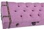 DKD Home Decor Descalzadora Poliester Metal Fucsia
