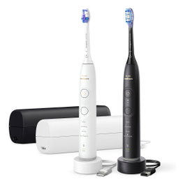 Philips Sonicare 7100 HX7429/02 Cepillo Dental Sónico Recargable Duo-Pack Negro y Blanco
