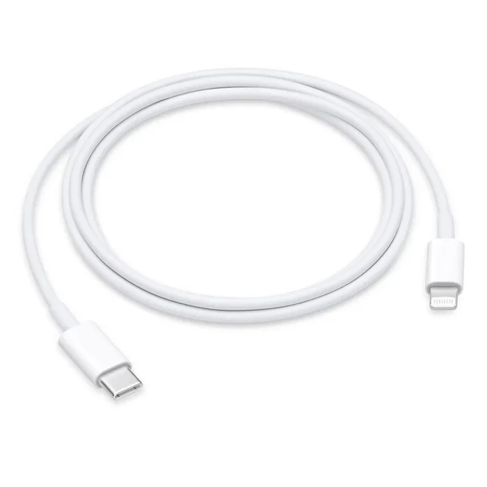 Apple Cable MUQ93ZM/A Lightning a USB-C 1 m Blanco para Carga y Sincronización Apple Cable MUQ93ZM/A Lightning a USB-C 1 m Blanco para Carga y Sincronización