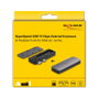 DeLOCK Carcasa USB 3.2 Gen 2 para PlayStation 5 con ranura M.2 NVMe