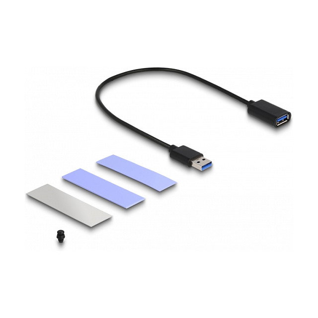 DeLOCK Carcasa USB 3.2 Gen 2 para PlayStation 5 con ranura M.2 NVMe DeLOCK Carcasa USB 3.2 Gen 2 para PlayStation 5 con ranura M.2 NVMe