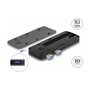 DeLOCK Carcasa USB 3.2 Gen 2 para PlayStation 5 con ranura M.2 NVMe