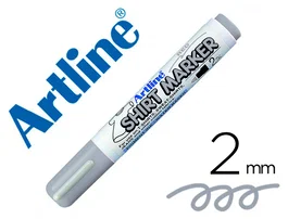 Artline EKT-2 Rotulador para Camisetas Gris Punta Redonda 2 mm