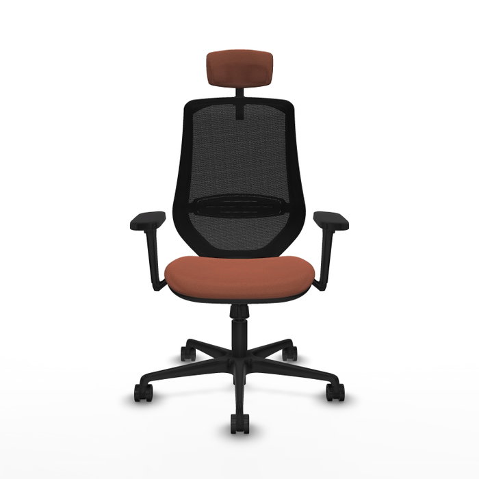PIQUERAS Y CRESPO Silla de oficina Mardos con mecanismo Sincro, Marrón y Negro PIQUERAS Y CRESPO Silla de oficina Mardos con mecanismo Sincro, Marrón y Negro