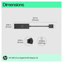HP Adaptador USB 3.0 a Gigabit RJ45 G2 Negro