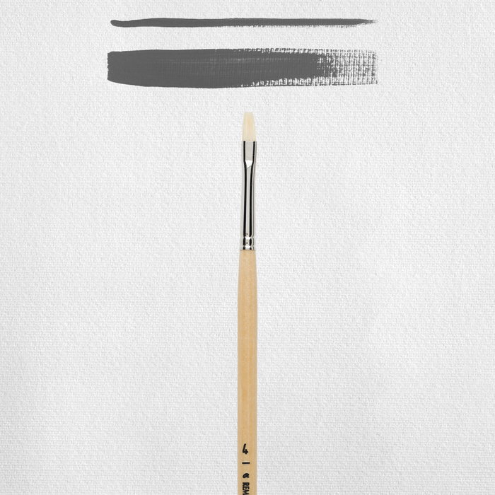 Rembrandt Pincel para óleo y acrílico serie 200 N.° 04 Rembrandt Pincel para óleo y acrílico serie 200 N.° 04