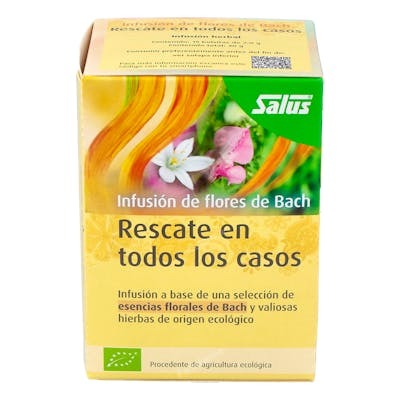 SALUS Flores de Bach Infusión Bio RESCATE, 15 bolsitas