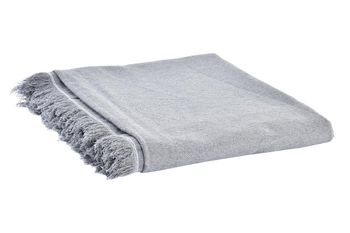 DKD Home Decor Plaid Verde Menta 250 x 150 cm (2 Unidades)