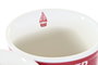 DKD Home Decor Set de 5 Piezas Helados en Cerámica y Pino Multicolor