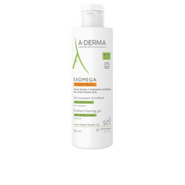 A-Derma EXOMEGA CONTROL Gel Espumoso Emoliente para Piel Seca con Tendencia al Eczema Atópico, 500 ml