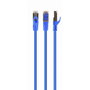 GEMBIRD Cable de red Cat6a S/FTP Azul 5m PP6A-LSZHCU-B-5M