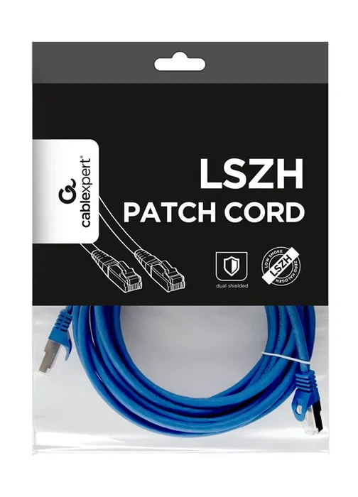 GEMBIRD Cable de red Cat6a S/FTP Azul 5m RJ-45 GEMBIRD Cable de red Cat6a S/FTP Azul 5m RJ-45