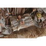 Belén de Navidad Home ESPRIT Marrón Beige Resina Aluminio 40 X 24 X 23,5 CM