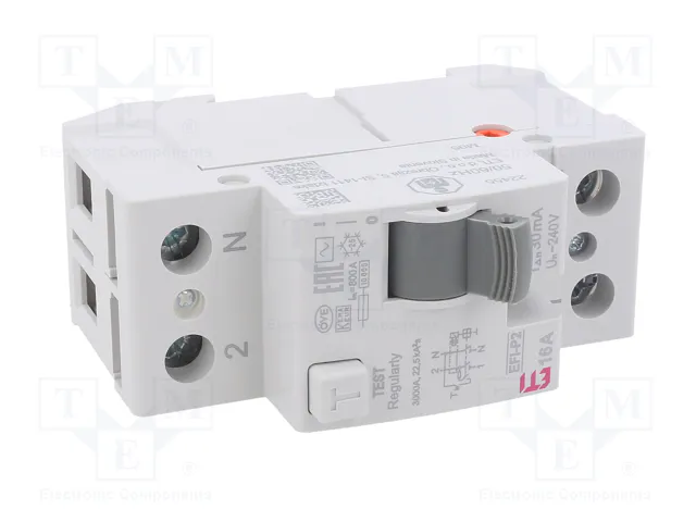 ETI POLAM EFI-P2 AC 16/30mA 2 Polos