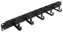 Aisens Organizador de Cables Metálico 19 pulgadas 1U Negro A141-0309