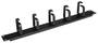 Aisens Organizador de Cables Metálico 19 pulgadas 1U Negro A141-0309