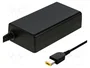 QOLTEC Alimentador 65W 20V 3,25A Slim tip+pin