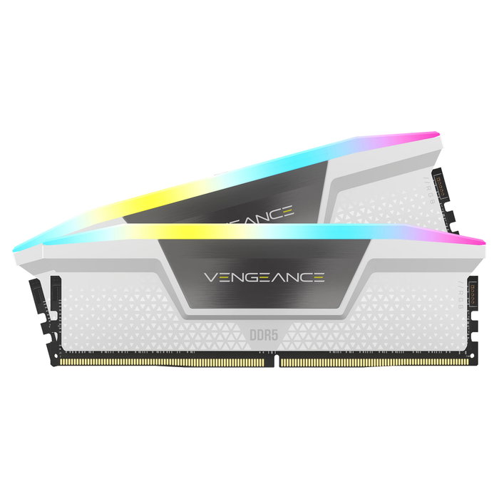 Corsair Vengeance RGB 32 GB (2x16 GB) DDR5 6000 MHz CL30 - Blanco