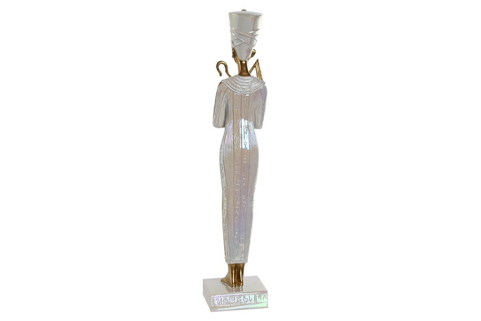 DKD Home Decor Figura Oriental Ra Blanco Dorado Resina Egipcio 9 x 52 x 10 cm (2 Unidades) DKD Home Decor Figura Oriental Ra Blanco Dorado Resina Egipcio 9 x 52 x 10 cm (2 Unidades)