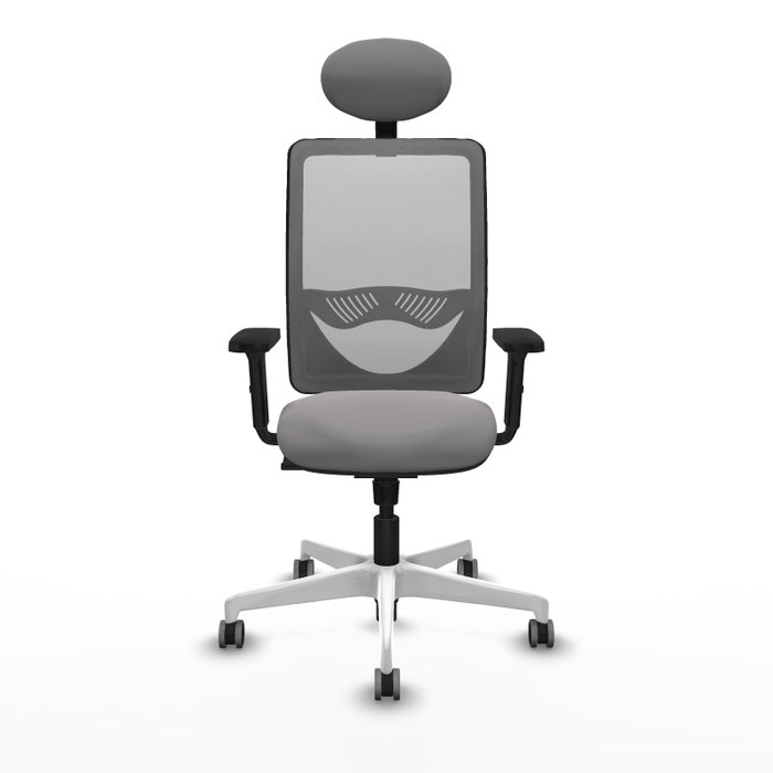 PIQUERAS Y CRESPO Silla de oficina Zulema Gris con Mecanismo Sincro PIQUERAS Y CRESPO Silla de oficina Zulema Gris con Mecanismo Sincro