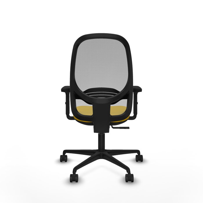 PIQUERAS Y CRESPO Silla de oficina Cilanco con mecanismo Sincro, Amarillo y Gris PIQUERAS Y CRESPO Silla de oficina Cilanco con mecanismo Sincro, Amarillo y Gris