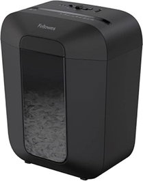 Fellowes LX50 Destructora de documentos corte en partículas negro