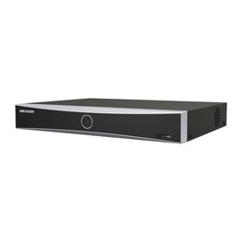 Hikvision DS-7604NXI-K1/4P(D) NVR 4 Canales AcuSense, 4K UHD, PoE, Soporta 10TB HDD, Detección de Rostro y Movimiento, 1U Rack