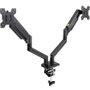 TooQ Soporte de Mesa para 2 Monitores DB1434TNR-B Giratorio Inclinable Pistón de Gas hasta 10kg por Brazo