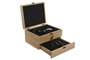 DKD Home Decor Set de Accesorios para Vino de 8 Piezas en Bambú e Inox Natural