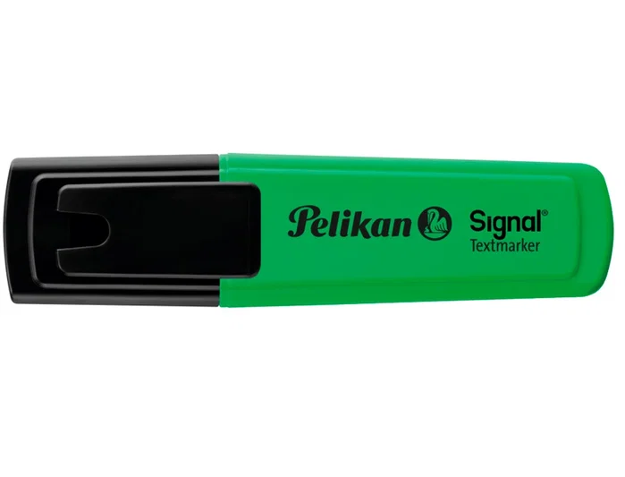 Pelikan Signal Verde - Rotulador Fluorescente Textmarker Color Verde, Trazo 1-5 mm