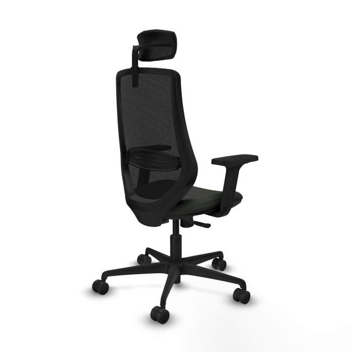 PIQUERAS Y CRESPO Silla de oficina Mardos con mecanismo Sincro y Cabecero 2D en Negro PIQUERAS Y CRESPO Silla de oficina Mardos con mecanismo Sincro y Cabecero 2D en Negro