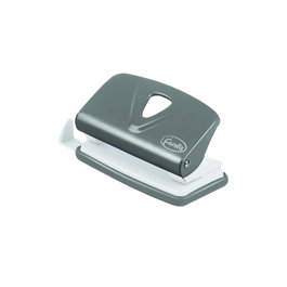 FOROFIS Taladro de oficina de 2 punzones para 10 hojas Gris