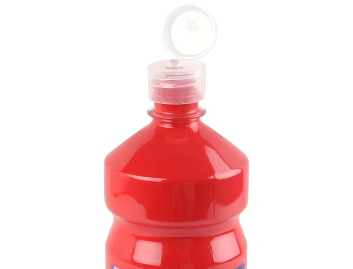 Liderpapel Tempera liquida escolar 1000 ml Rojo Superlavable