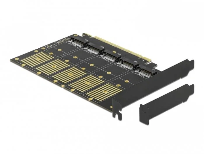 DeLOCK Tarjeta PCI Express x16 a 5 x interna M.2 clave B/SATA DeLOCK Tarjeta PCI Express x16 a 5 x interna M.2 clave B/SATA