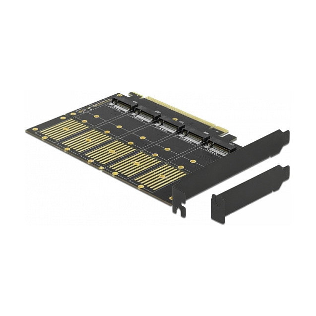 DeLOCK Tarjeta PCI Express x16 a 5 x interna M.2 clave B/SATA DeLOCK Tarjeta PCI Express x16 a 5 x interna M.2 clave B/SATA