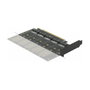 DeLOCK Tarjeta PCI Express x16 a 5 x interna M.2 clave B/SATA