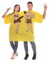 Creaciones Llopis Disfraz Adulto Camiseta Doble Trogloditas Talla L