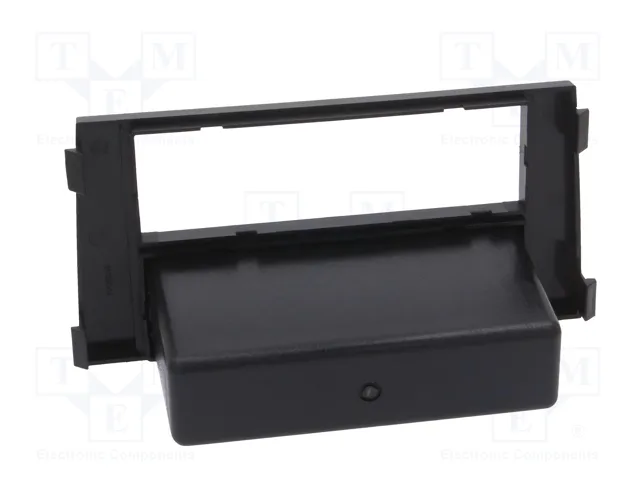 ACV Bastidor de montaje de radio 2 DIN para Audi, negro