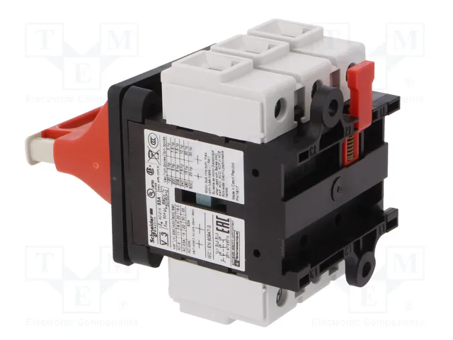 SCHNEIDER ELECTRIC TeSys VARIO VCF3 Seccionador Principal de Seguridad 63A 3 Polos SCHNEIDER ELECTRIC TeSys VARIO VCF3 Seccionador Principal de Seguridad 63A 3 Polos