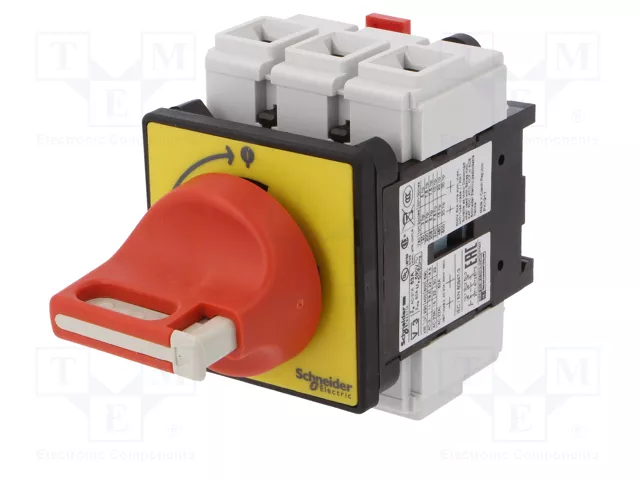 SCHNEIDER ELECTRIC TeSys VARIO VCF3 Seccionador Principal de Seguridad 63A 3 Polos SCHNEIDER ELECTRIC TeSys VARIO VCF3 Seccionador Principal de Seguridad 63A 3 Polos